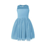 V.&GRIN Toddler Dress for Girls 2T to Size 8, Tutu Tulle Princess Sundress for Tea Party Valentine and Back to School