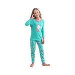 V.&GRIN Girls Pajamas Set - Toddler PJs Clothing with Pants for Kids Size 2-12 Years Cute Christmas Outfits & Gift