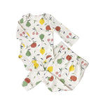 V.&GRIN Baby Girl Outfits, Cotton Long Sleeve Romper Pajamas Set for Fall Winter Infant Clothes